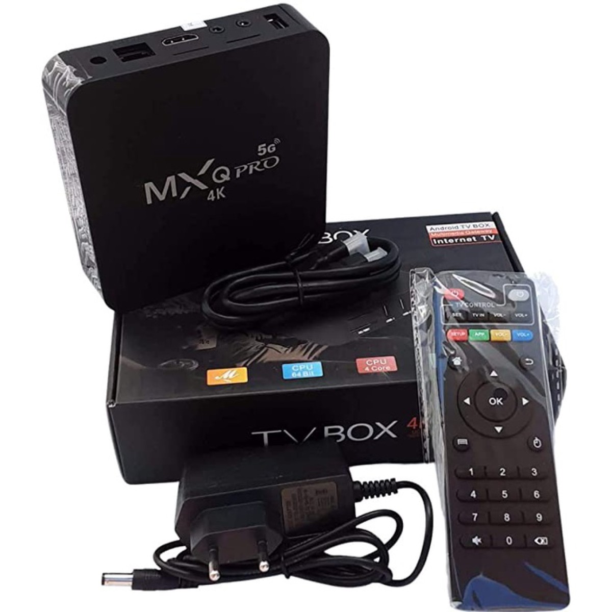 Tv Box MXQ Pro 4K 5G ORIGINAL - COM CAIXA